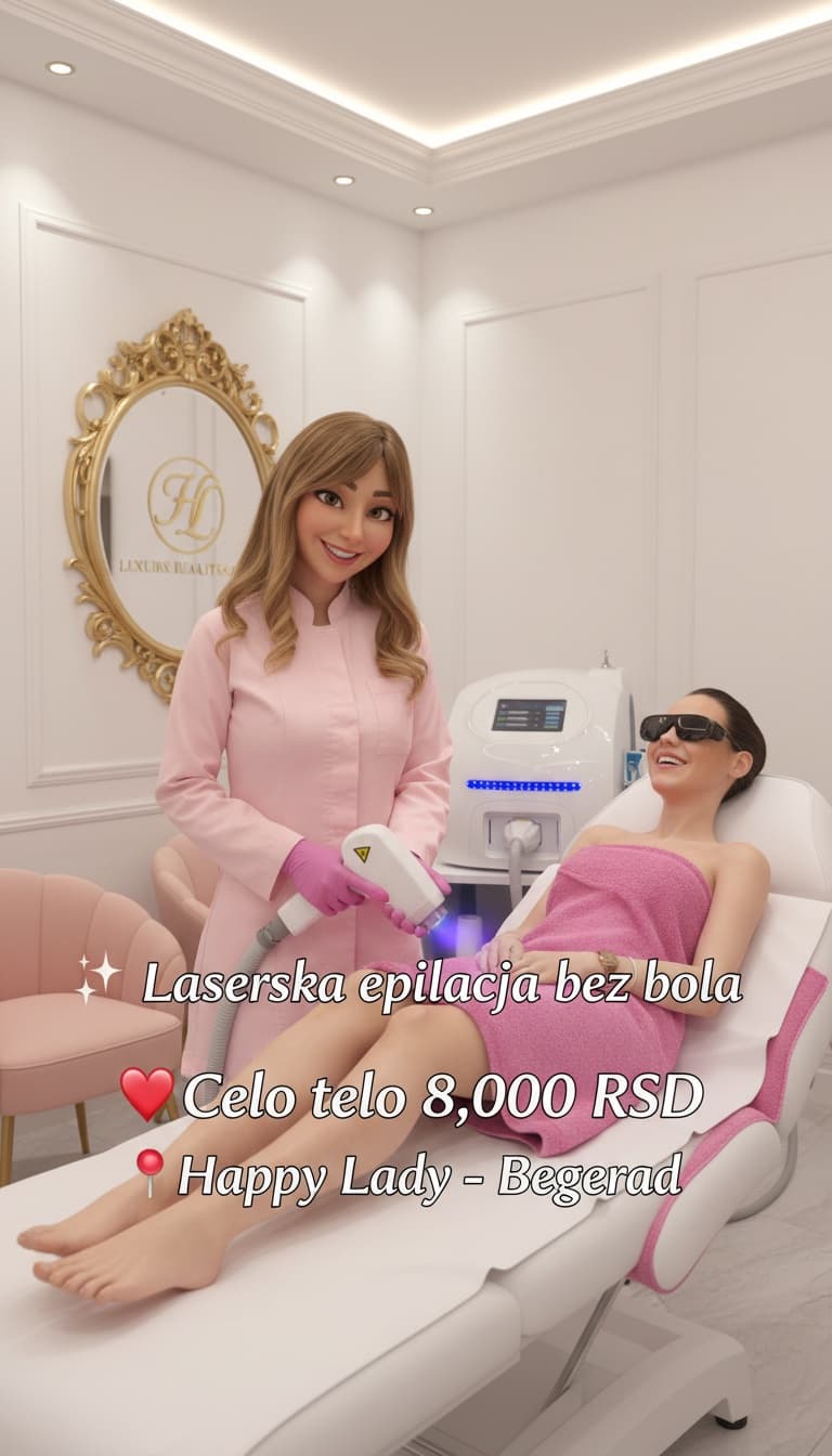 Nega lica i depilacija — Kozmetički salon Happy Lady, Stari grad, fotografija 2