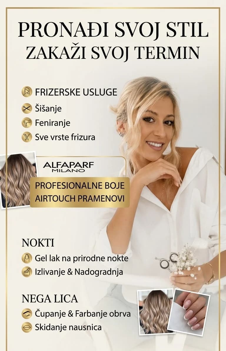 Nokti i kosa — Hair play nails studio, Loznica